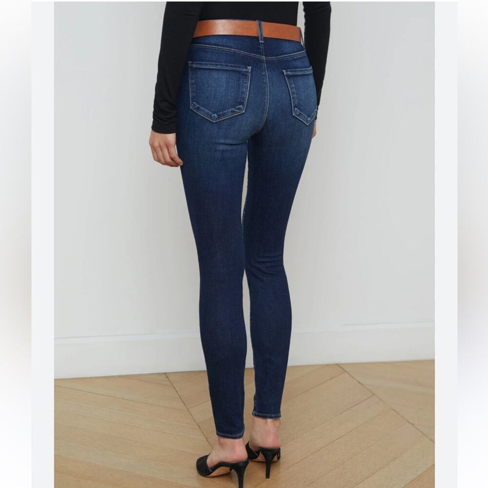 L'AGENCE Blue Skinny Jeans **